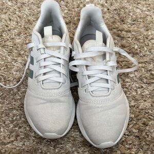 Adidas White Athletic Sneakers